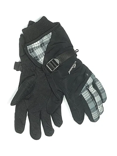 Pre-owned Assorted Brands Gloves In Black
