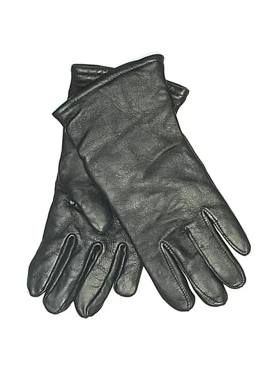 Pre-owned Assorted Brands Gloves In Black