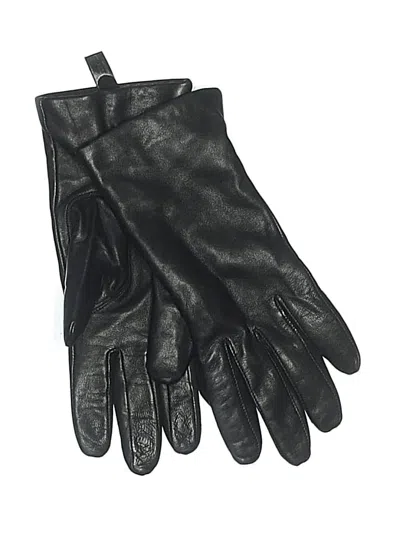 Pre-owned Assorted Brands Gloves In Black
