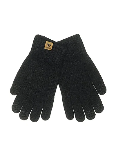 Pre-owned Assorted Brands Gloves In Black