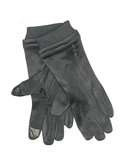 Pre-owned Assorted Brands Gloves In Gray