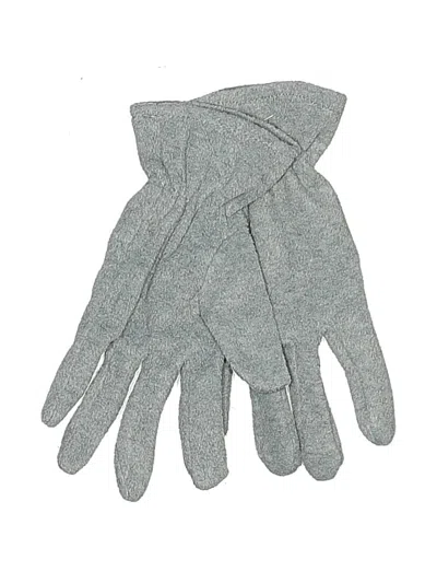 Pre-owned Assorted Brands Gloves In Gray
