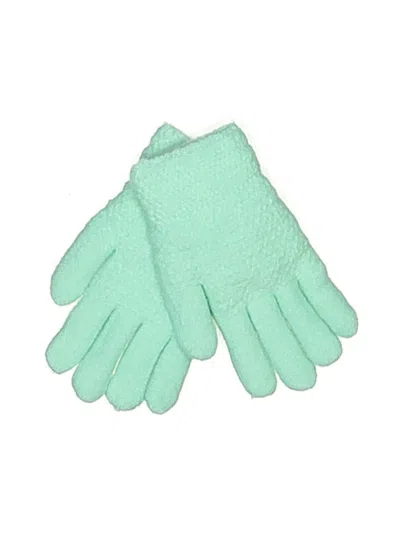 Pre-owned Assorted Brands Kids' Gloves In Green