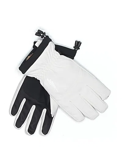 Pre-owned Assorted Brands Gloves In White