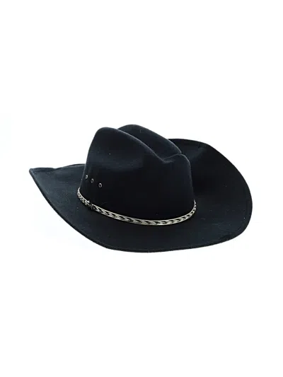 Pre-owned Assorted Brands Hat In Black
