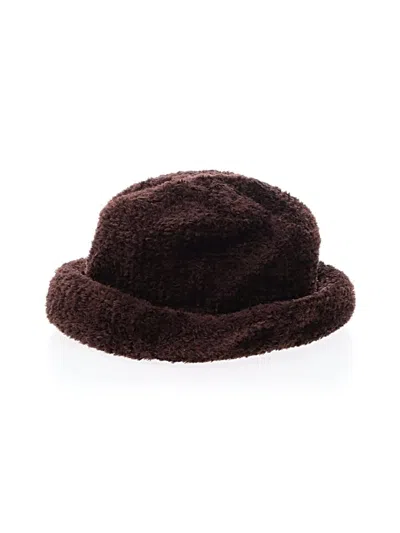 Pre-owned Assorted Brands Hat In Brown