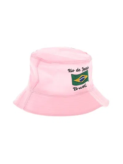 Pre-owned Assorted Brands Hat In Pink