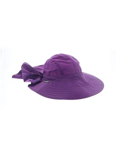 Pre-owned Assorted Brands Hat In Purple