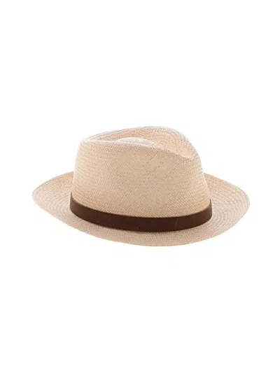Pre-owned Assorted Brands Hat In Tan