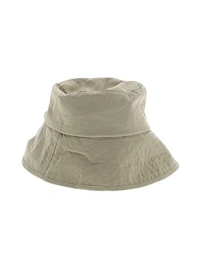 Pre-owned Assorted Brands Hat In Tan