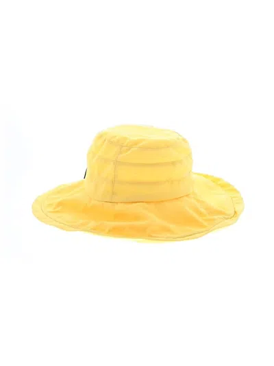 Pre-owned Assorted Brands Hat In Yellow