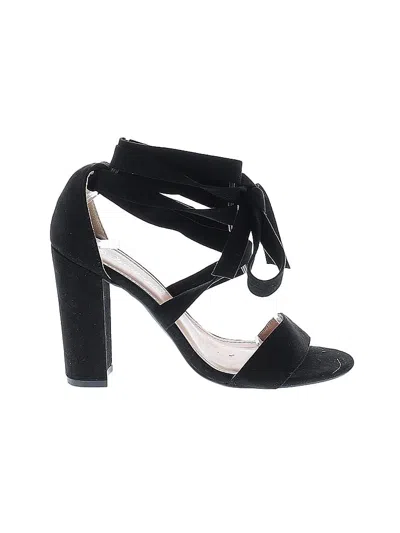 Pre-owned Assorted Brands Heels In Black