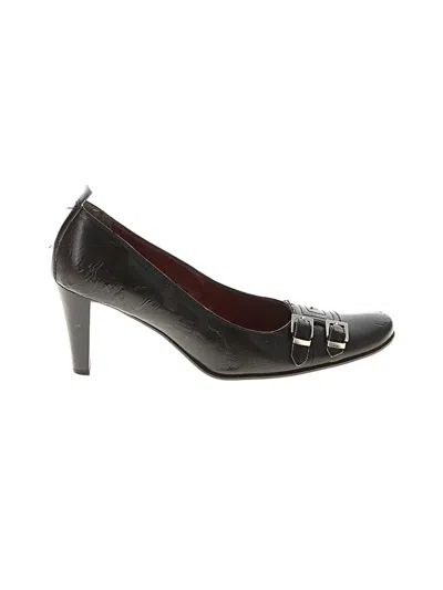 Pre-owned Assorted Brands Heels In Black