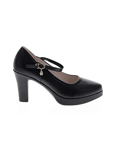 Pre-owned Assorted Brands Heels In Black