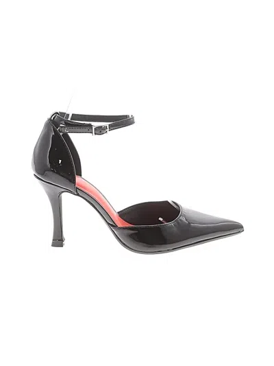 Pre-owned Assorted Brands Heels In Black