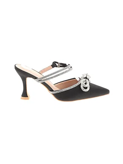 Pre-owned Assorted Brands Heels In Black