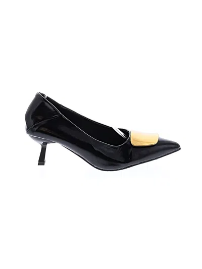Pre-owned Assorted Brands Heels In Black