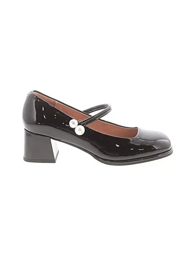 Pre-owned Assorted Brands Heels In Black