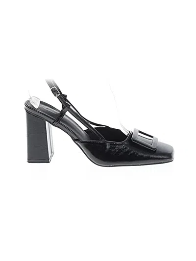 Pre-owned Assorted Brands Heels In Black