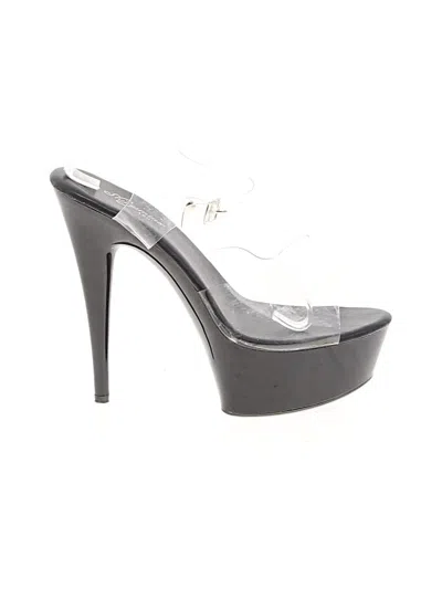 Pre-owned Assorted Brands Heels In Black