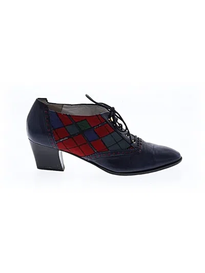 Pre-owned Assorted Brands Heels In Blue