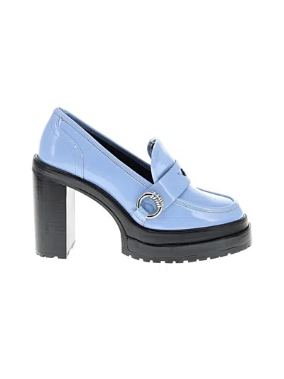 Pre-owned Assorted Brands Heels In Blue
