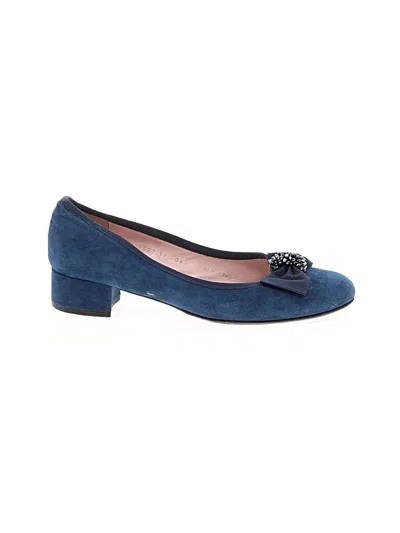 Pre-owned Assorted Brands Heels In Blue