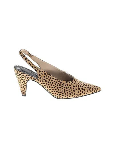 Pre-owned Assorted Brands Heels In Gold