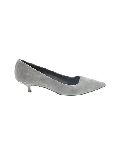 Pre-owned Assorted Brands Heels In Gray