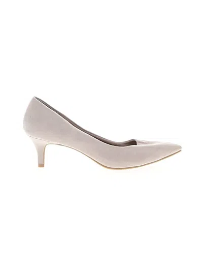 Pre-owned Assorted Brands Heels In Gray