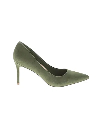 Pre-owned Assorted Brands Heels In Green