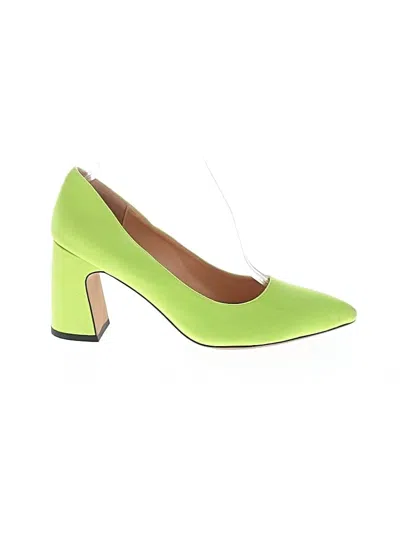 Pre-owned Assorted Brands Heels In Green