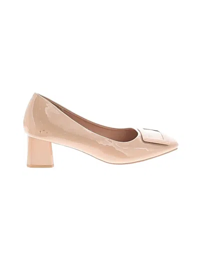 Pre-owned Assorted Brands Heels In Ivory