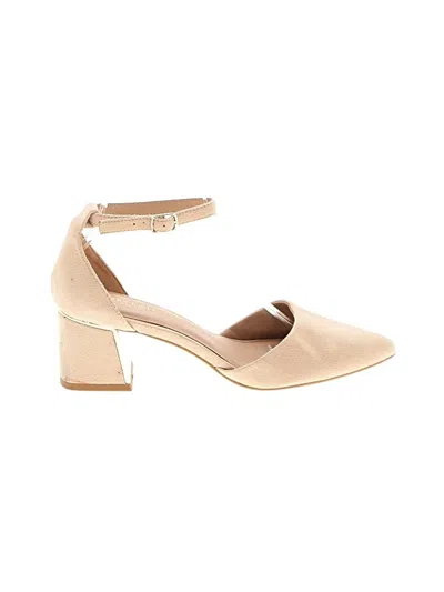 Pre-owned Assorted Brands Heels In Ivory