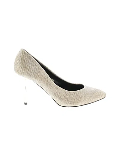 Pre-owned Assorted Brands Heels In Ivory