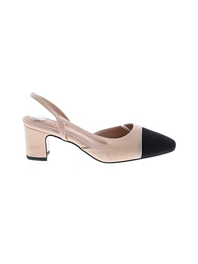 Pre-owned Assorted Brands Heels In Ivory