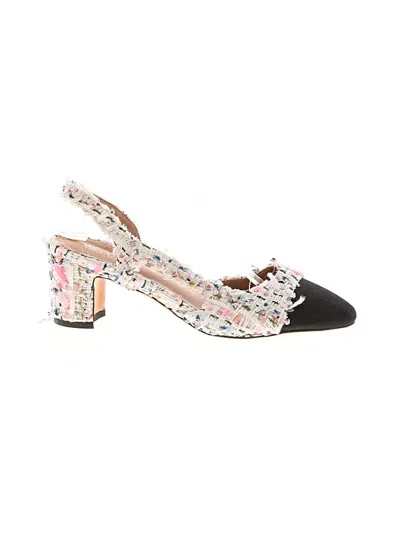 Pre-owned Assorted Brands Heels In Pink