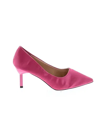 Pre-owned Assorted Brands Heels In Pink
