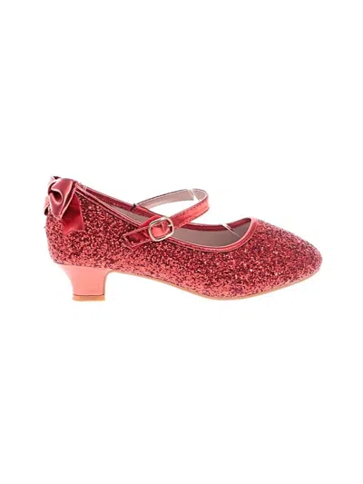 Pre-owned Assorted Brands Heels In Red
