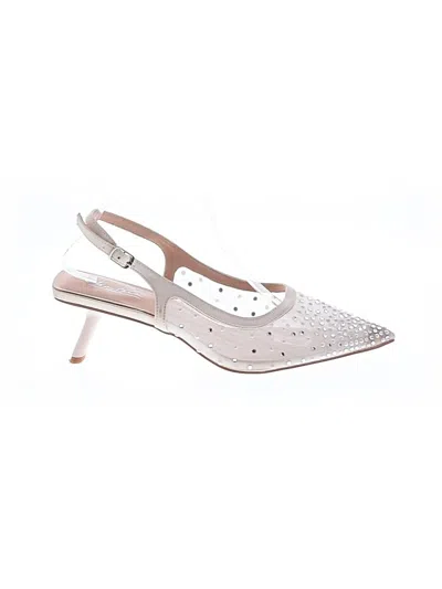 Pre-owned Assorted Brands Heels In White