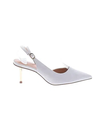 Pre-owned Assorted Brands Heels In White