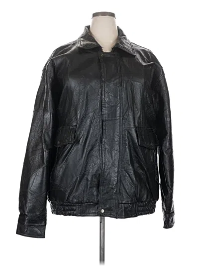 Pre-owned Assorted Brands Jacket In Black