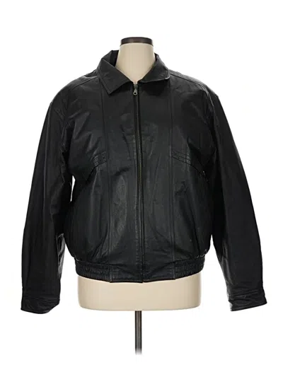 Pre-owned Assorted Brands Jacket In Black