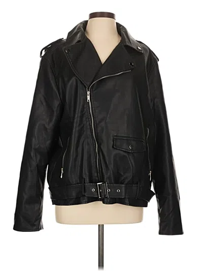 Pre-owned Assorted Brands Jacket In Black