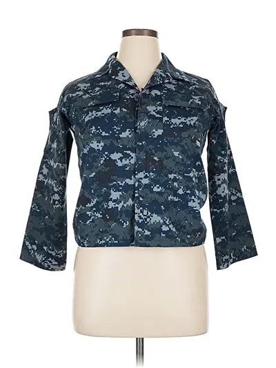 Pre-owned Assorted Brands Jacket In Blue