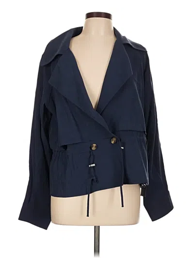 Pre-owned Assorted Brands Jacket In Blue