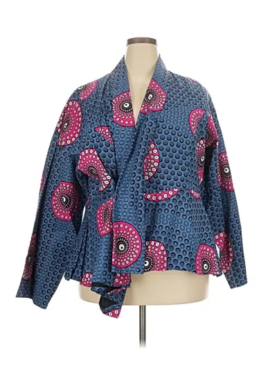 Pre-owned Assorted Brands Jacket In Blue