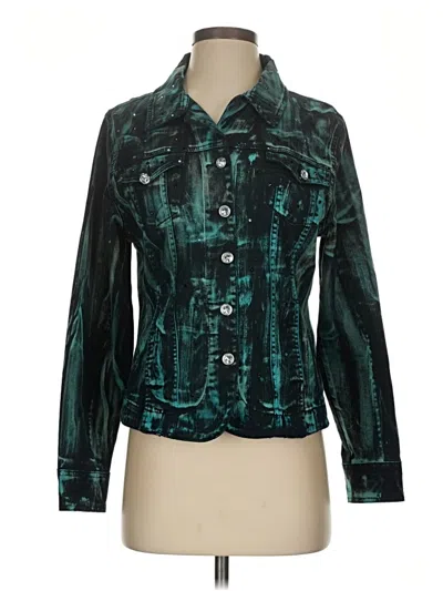 Pre-owned Assorted Brands Jacket In Blue