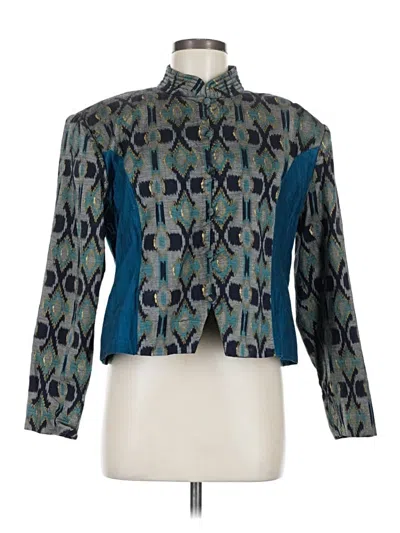 Pre-owned Assorted Brands Jacket In Blue