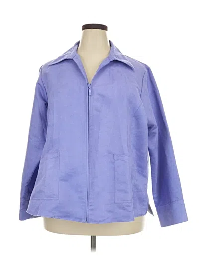Pre-owned Assorted Brands Jacket In Blue